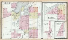 Vicksburg, Scotts, Alamo, Portage, Kalamazoo County 1910